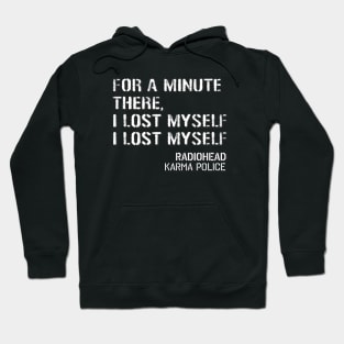 Radiohead - Karma Police Hoodie